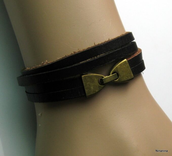 N2301terd_bracelet_cuir_marron_et_fermoir_bronze