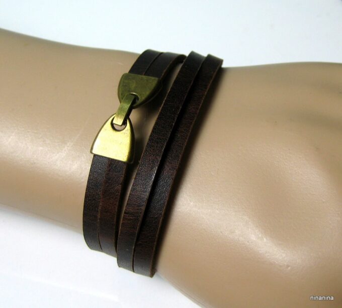 N2301tere_bracelet_wrap_cuir_et_metal_bronze