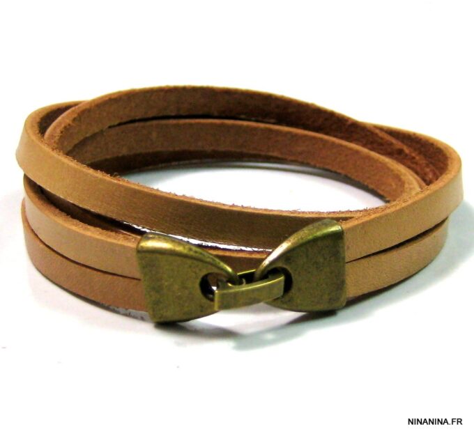 N2301terter_bracelet_wrap_cuir_fermoir_bronze