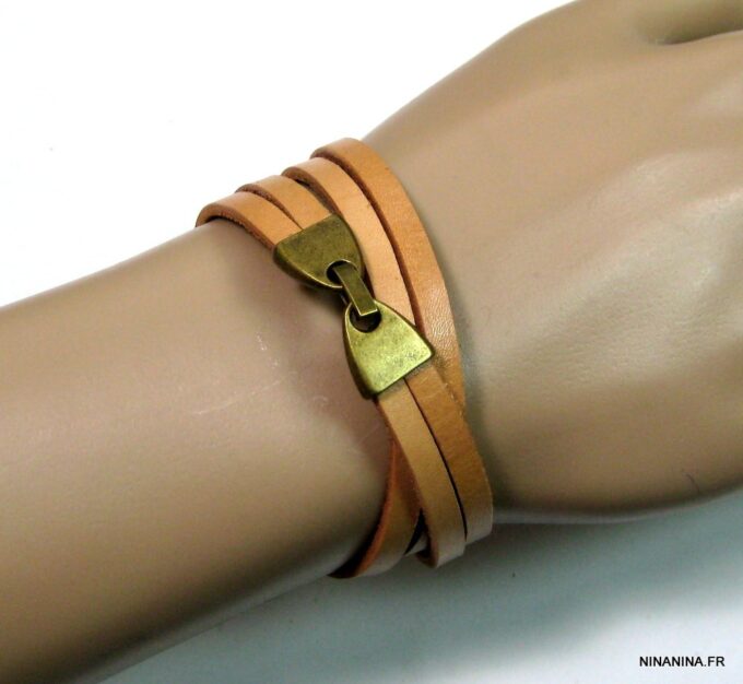 N2301terterb_bracelet_wrap_cuir_fermoir_bronze