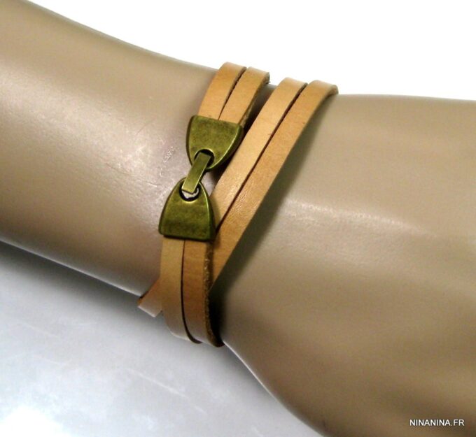 N2301terterc_bracelet_wrap_cuir_fermoir_bronze