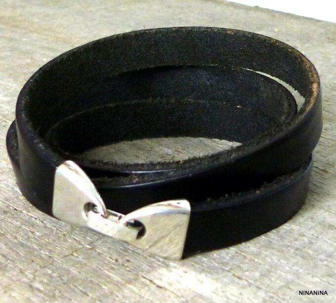 N2304terf_Bracelet_personnalise_cuir_et_metal_argente