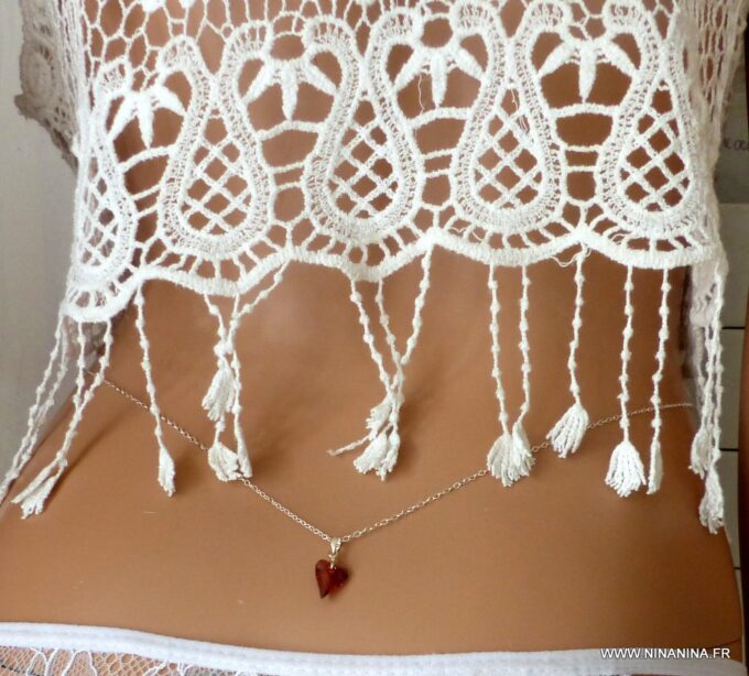 N2312b_Chaine_de_taille_argent_925_massif_coeur_cristal_swarovski_rouge_-_Bijoux_Chaines_en_ligne_NINANINA