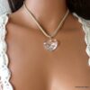 N2315b_Collier_cordon_daim_argent_massif_gros_coeur_swarovski_-_Bijoux_Colliers_boheme_en_ligne_ninanina