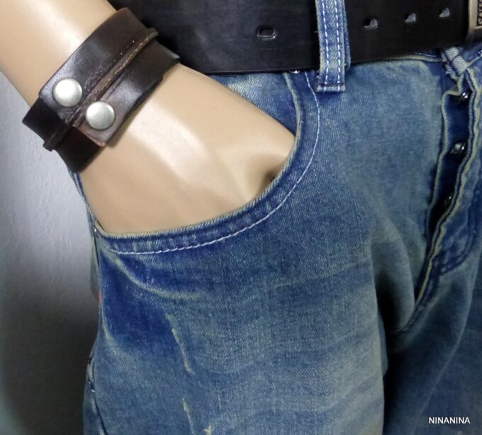 N2328tera_Bracelet_de_force_cuir_marron_mixte