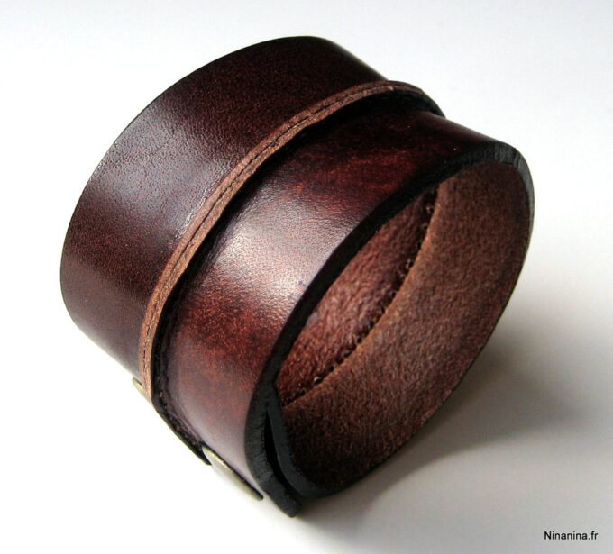 N2328terb_bracelet_de_force_mixte_cuir_marron