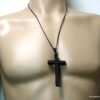 N2431bisf_collier_cordon_cuir_croix_bois
