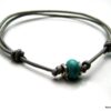 N2435ter_bracelet_cordon_cuir_turquoise_et_argent_massif