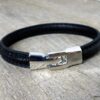 N2439ter_Bracelet_homme_cuir_demi-rond_noir_surpique_fermoir_metal_argent