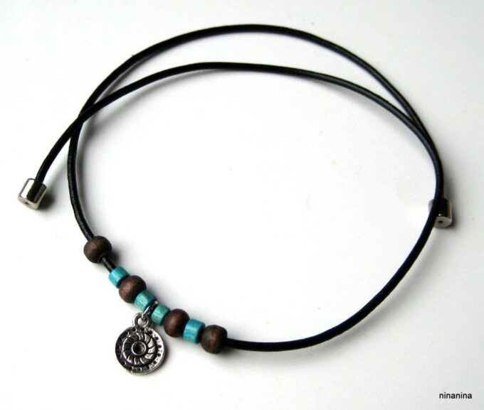 N2457a_collier_homme_cuir_argent_et_bois_-_Copie