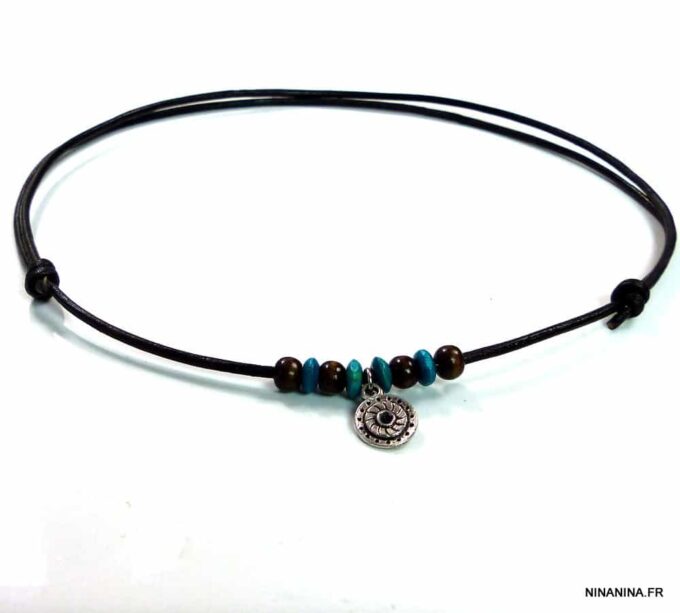 N2458tera_collier_cordon_cuir_perles_bois_turquoise-1