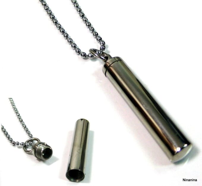 N2466ter_collier_homme_porte-message_acier_inoxydable