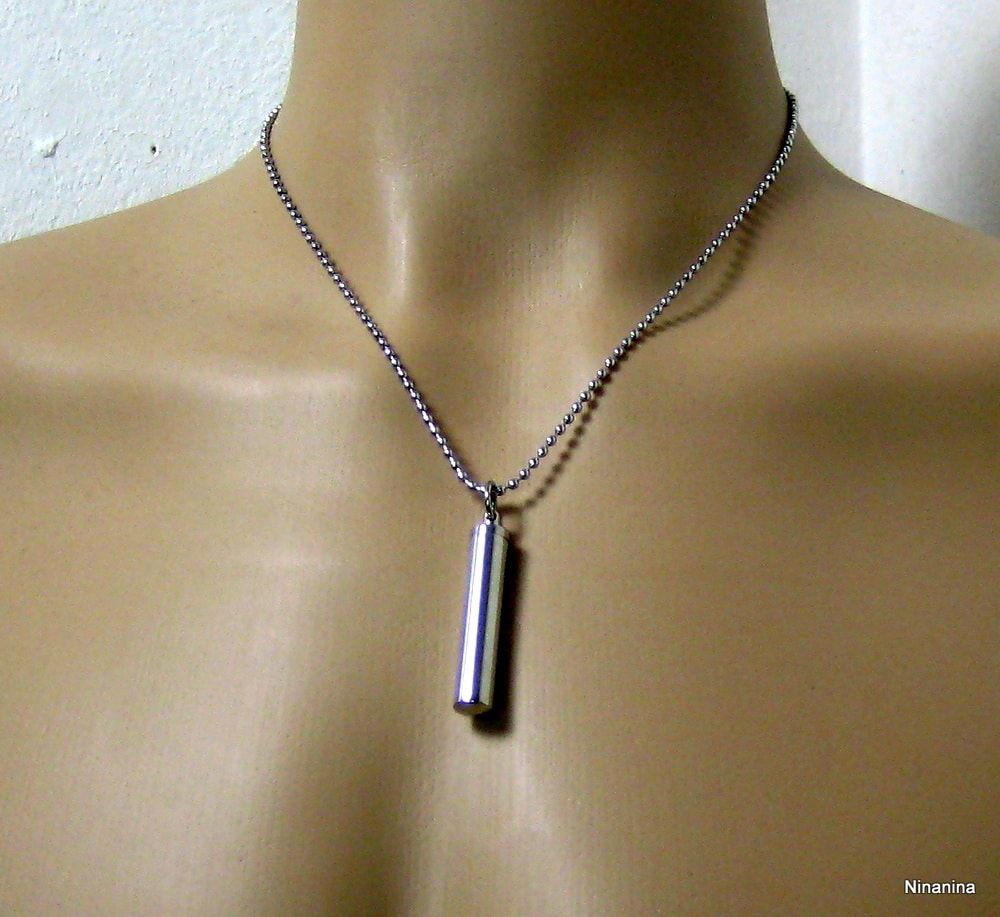 collier homme message collier homme message