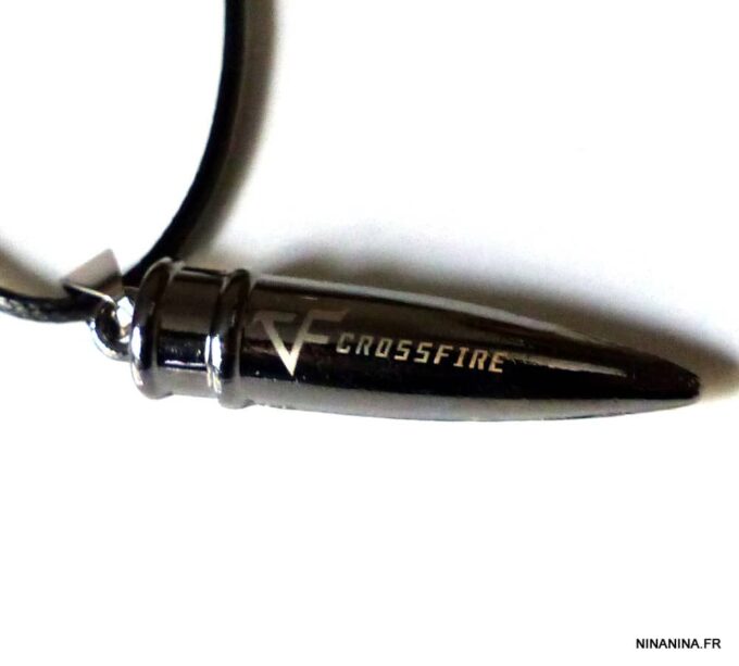 N2469terd_collier_balle_de_revolver_acier_inoxydable