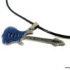 N2471terk_Collier_homme_cordon_guitare_bass_bleue