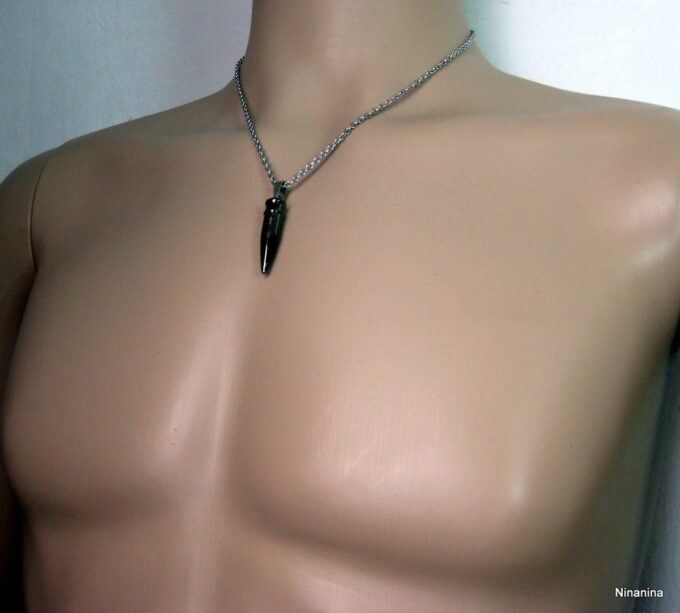 N2474terf_collier_homme_balle_acier