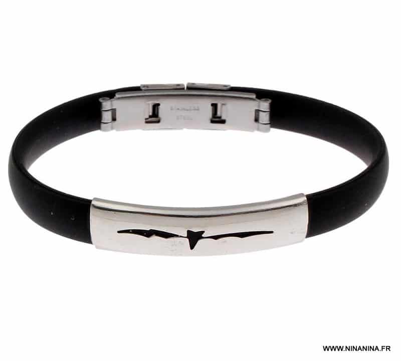 bracelet homme silicone aciet bracelet homme silicone aciet