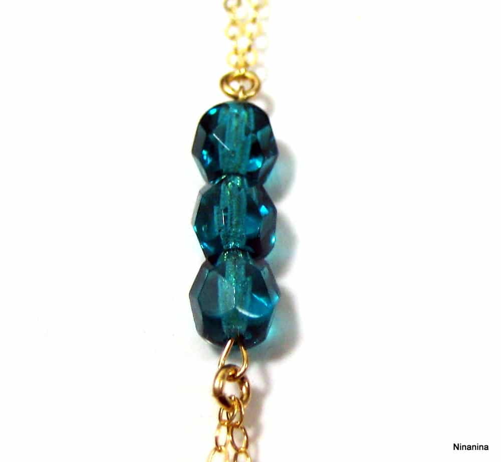 Chaine de corps Plaqué Or Et Cristal de Swarovski – Image 2