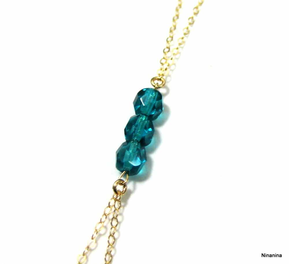 Chaine de corps Plaqué Or Et Cristal de Swarovski – Image 10