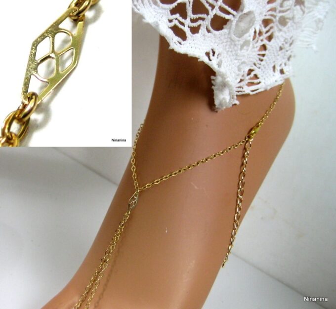 N2551terb_bijou_de_pied_plaque_or