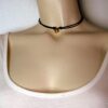 N2563d_collier_cuir_argent_massif_plaque_or