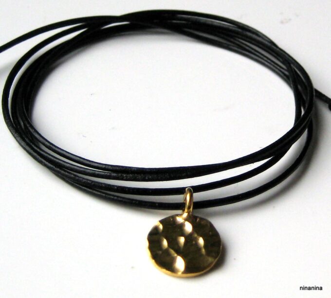 N2566d_bracelet_cuir_argent_massif_plaque_or