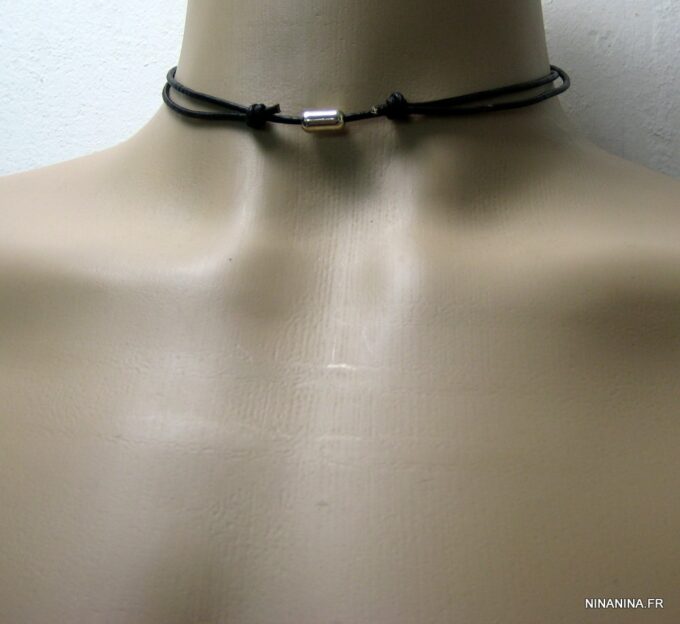 N2570terg_collier_homme_cordon_cuir_argent_massif