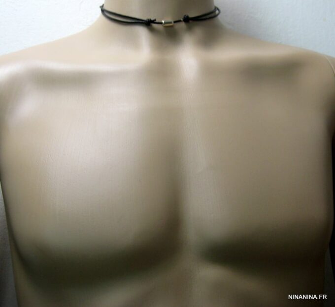 N2570terj_collier_homme_cordon_cuir_argent_massif