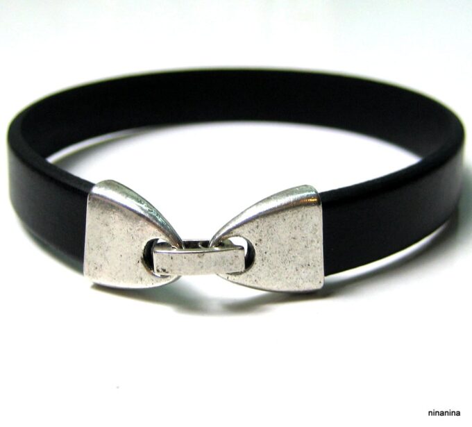 N2585ter_bracelet_homme_cuir_et_metal_argent