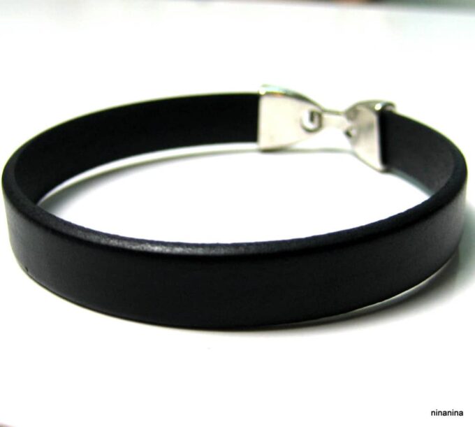 N2585tera_bracelet_homme_cuir_et_metal_argent