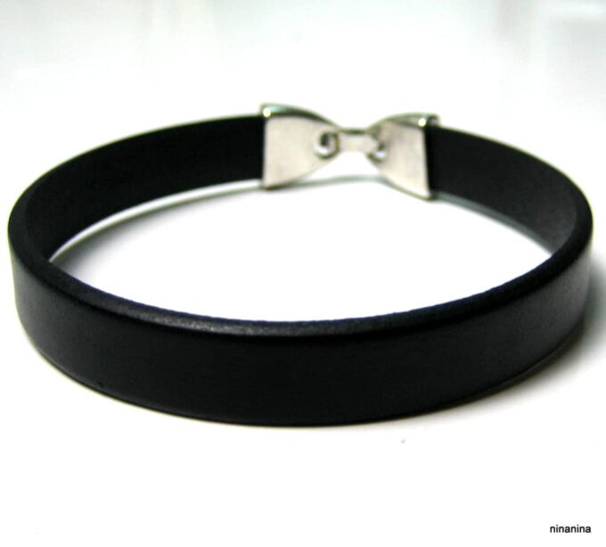 N2585terb_bracelet_homme_cuir_et_metal_argent