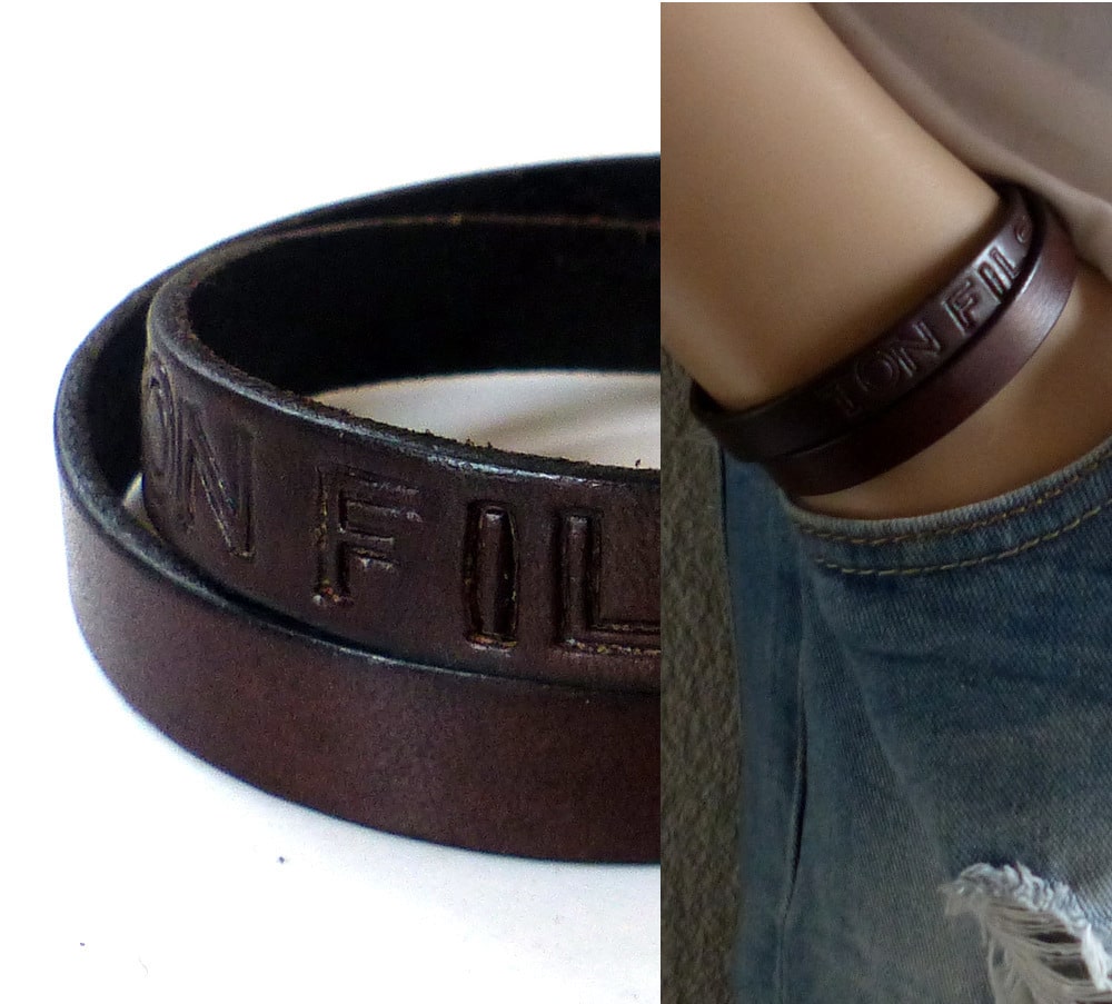 Bracelet cuir 2 tours personnalisé – Image 24