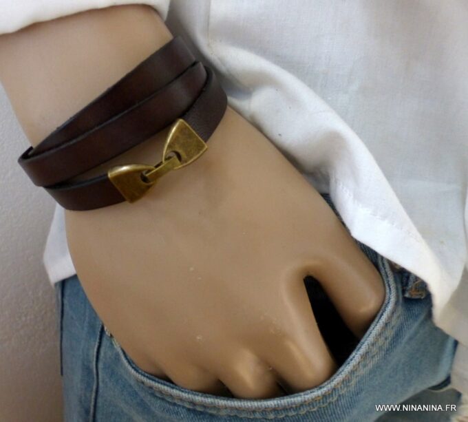 N2587c_Bracelet_cuir_3_tours_personnalise_-_Bijoux_Bracelets_en_ligne_Ninanina