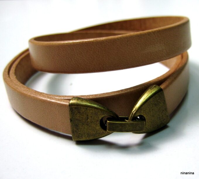 N2587tera_bracelet_homme_cuir_3_tours_et_metal_bronze