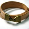 N2587terc_bracelet_homme_cuir_3_tours_et_metal_bronze