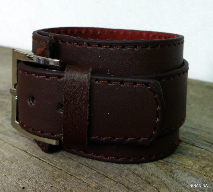N2605teri_Bracelet_de_force_homme_cuir_marron
