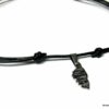 N2608terb_collier_cordon_cuir_CORSE_acier_inoxydable