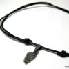 N2608terf_collier_cordon_cuir_CORSE_acier_inoxydable