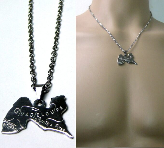 N2618terc_collier_homme_GUADELOUPE_acier_inoxydable