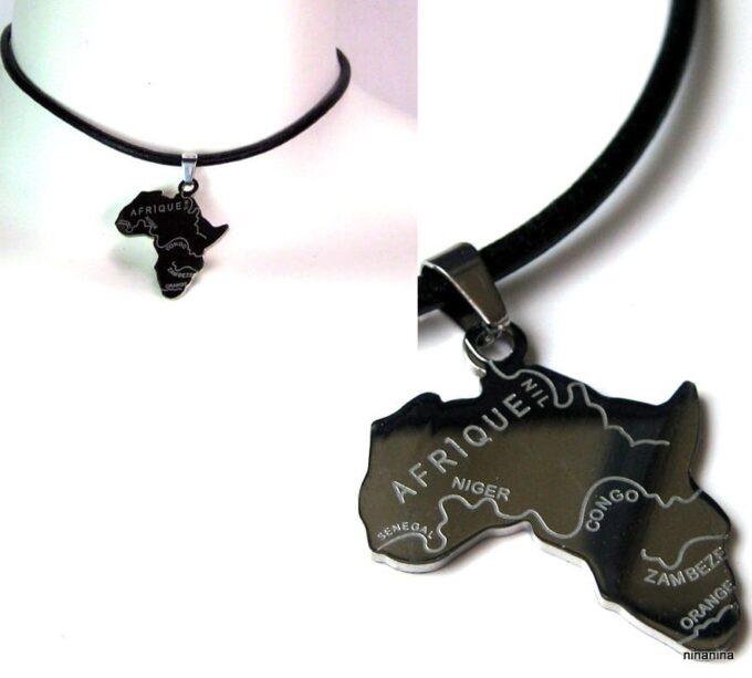 N2626_collier_cuir_et_argent_AFRIQUE