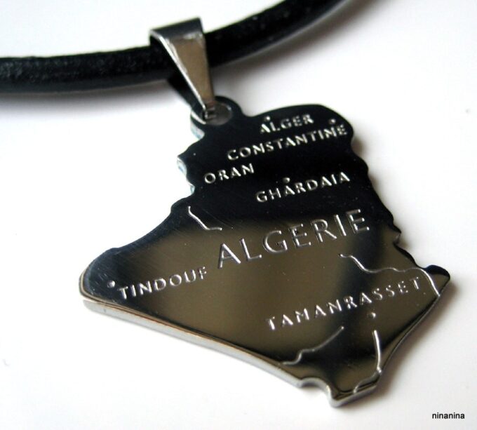 N2635A_collier_cuir_et_argent_ALGERIE