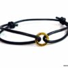 N2654e_Bracelet_cordon_cuir_anneau_argent_massif_plaque_or_vermeil