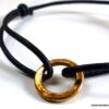 N2655_Bracelet_cordon_cuir_argent_925_massif_plaque_or_-_Bijoux_Bracelets_en_ligne_Ninanina-1