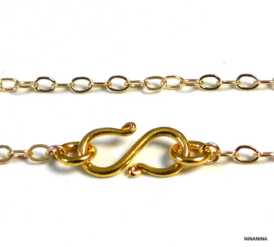 Chaine de taille Or Plaqué 24 carats signe infini – Image 5
