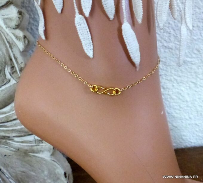 N2659d_Chaine_de_cheville_infini_plaque_or_-_Bijoux_Chaines_en_ligne_NINANINA
