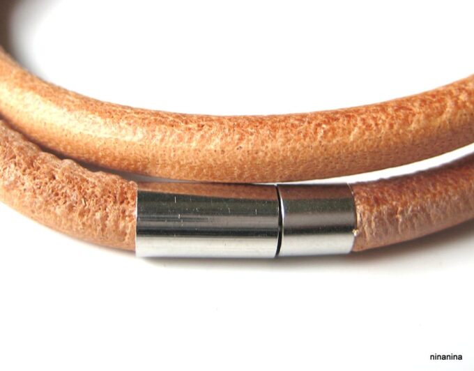 N2689a_bracelet_cuir_et_acier_inoxydable