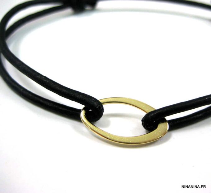 N2692tera_bracelet_cordon_cuir_anneau_plaque_or