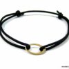 N2692terc_bracelet_cordon_cuir_anneau_plaque_or