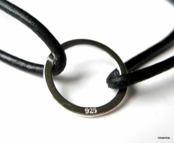 N2693a_bracelet_cuir_et_anneau_argent_massif