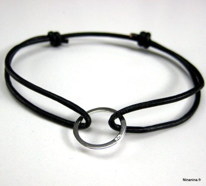 N2693tera_bracelet_cordon_cuir_et_anneau_argent_massif